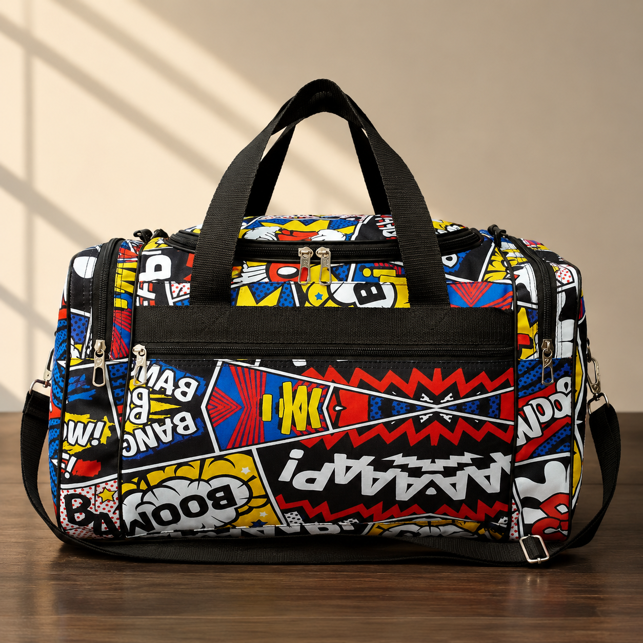 Stylish Printed Travel Duffel Bag by MODA RIVA