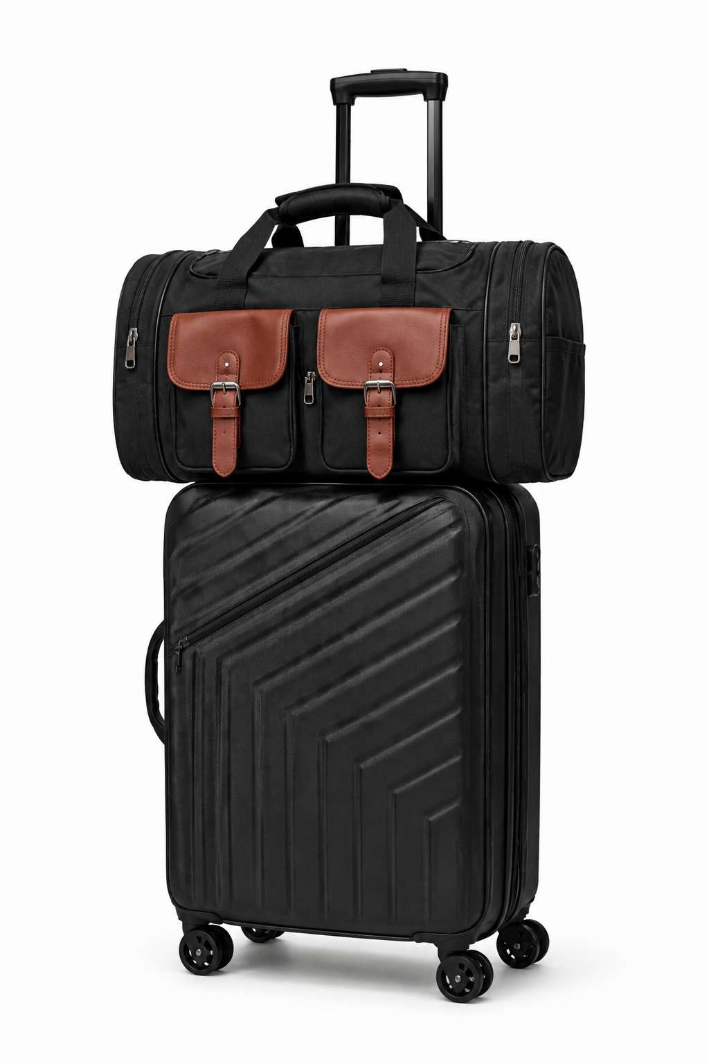 Luxury Expandable Travel Bag With Trolley Sleeve