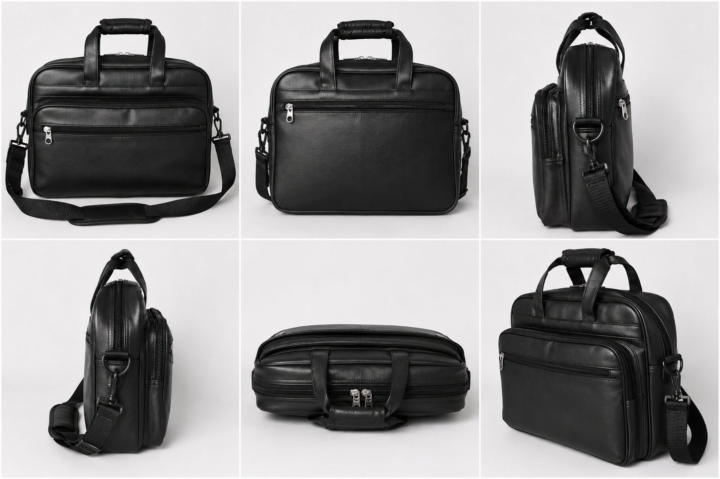 synthetic Leather 14 inch Laptop Business office Bag