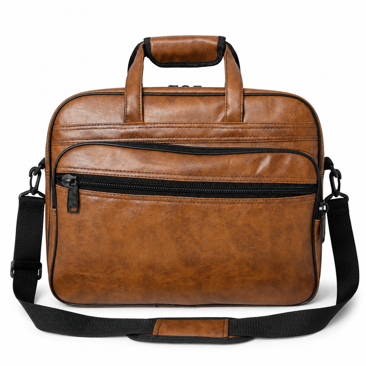 synthetic Leather 14 inch Laptop Business office Bag