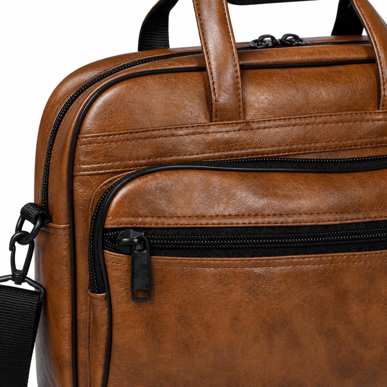 synthetic Leather 14 inch Laptop Business office Bag